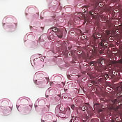 Материалы для творчества handmade. Livemaster - original item Czech beads 10/0 Light purple 01695 10 g Preciosa. Handmade.