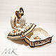 Papillon box Tricolor, Figurines, Moscow,  Фото №1