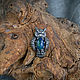 Order Silver pendant with black opal'Owl'. Unusual Gemstone Jewelry. Livemaster. . Pendant Фото №3
