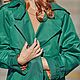 Тренч в зелёном цвете. Плащи. Iris.Clothes. Интернет-магазин Ярмарка Мастеров.  Фото №2