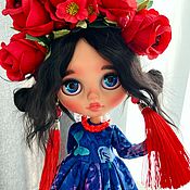 Портретная текстильная кукла Невеста