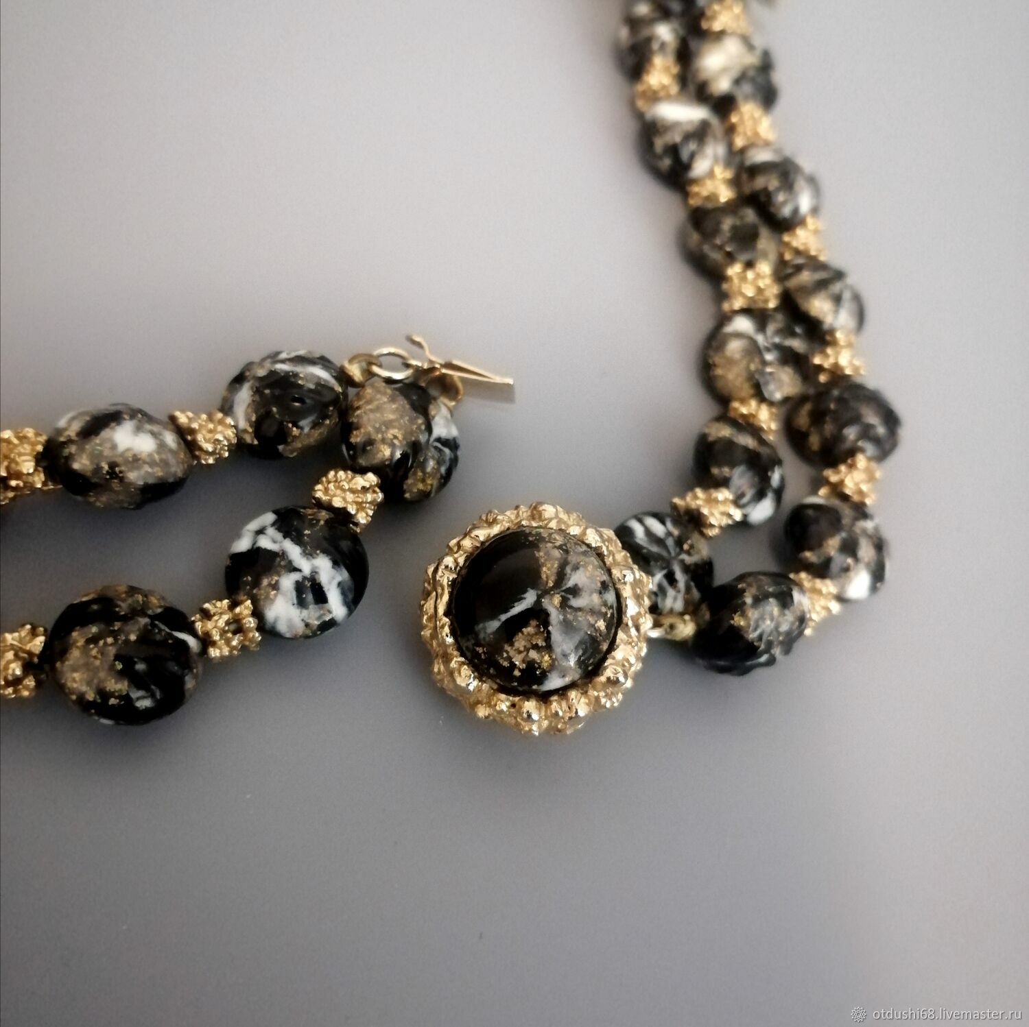 Винтаж: Винтажные Бусы .Чешская Бижутерия купить в интернет-магазине ...