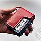Сигаретница кожаная STUFF с отделением для зажигалки Портсигар кожаный. Портсигары. кожаных дел мастер Андрей (wesmont). Ярмарка Мастеров.  Фото №6