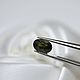 Зеленый сапфир 1,11ct (Сертификат). Бусины. Астрологический подбор камней. Ярмарка Мастеров.  Фото №5