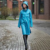 Одежда handmade. Livemaster - original item Waterproof Raincoat with buttons, Anorak. Handmade.