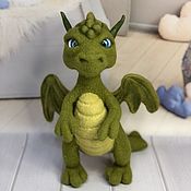 Куклы и игрушки handmade. Livemaster - original item felt toy: Dragon. Handmade.