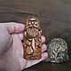 Домовой из дерева. Дух-помощник. zakutok_kuzmicha. Интернет-магазин Ярмарка Мастеров.  Фото №2