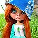 Заказать Выкройка: Панама двухсторонняя для куклы блайз. Kateika Dolls. Ярмарка Мастеров. . Выкройки Фото №3
