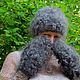  Пуховая шапочка --ручная вязка. Шапки. Саша Климова (Вяжем из козьего пуха). Ярмарка Мастеров.  Фото №4