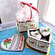Gingerbread Heart box white. Gingerbread Cookies Set. sweets for joy (galinadenisenko). My Livemaster. Фото №9