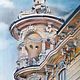 Заказать "Palazzo del Faro, Architecture datails" /оформлена/. Любовь Титова 'Живые акварели'. Ярмарка Мастеров. . Картины Фото №3