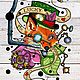 Заказать Lucky Mr.Fox (лис). 'Сестры и Жук' (AlivePrints). Ярмарка Мастеров. . Футболки Фото №3