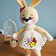 Bunny in a dress soft knitted toy. Stuffed Toys. The most beautiful toys. Online shopping on My Livemaster.  Фото №2