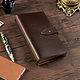 Planning Midori notebook made of genuine leather. Notebook. KullikovCraft. My Livemaster. Фото №5