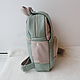 Custom Painted leather backpack for Sabina. Backpacks. Innela- авторские кожаные сумки на заказ.. My Livemaster. Фото №6