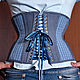 Корсет подгрудный "Street symphony". Корсеты. Magia Corsets & Accessories. Интернет-магазин Ярмарка Мастеров.  Фото №2