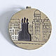 Pendant Moscow, which is not. Pendants. Asya Vasina (observations). Online shopping on My Livemaster.  Фото №2