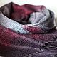 Men's Felted Winter Cherry Scarf. Scarves. Юлия Левшина. Авторский войлок COOLWOOL. My Livemaster. Фото №5