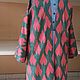 Uzbek cotton ikat hand weaving, Robes, Odintsovo,  Фото №1