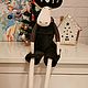 Лось в стиле Тильда. Интерьерная кукла. MiraWoW.toys. Интернет-магазин Ярмарка Мастеров.  Фото №2