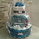 Cake from diapers for the newborn, Gifts for newborns, St. Petersburg,  Фото №1