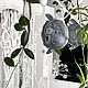 Рыба-Луна. Художественная скульптура из папье маше. Скульптуры. Наталья. Ярмарка Мастеров.  Фото №9