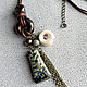 ЛЕСНАЯ ФЕЯ колье. Колье. Jewelry JY. Ярмарка Мастеров.  Фото №4