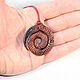 Pendant - Amulet made of wood 'Taniva'. Pendant. OakForest Wooden Jewelry. My Livemaster. Фото №5