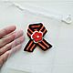 Knitted brooch for Victory Day!!!. Brooches. *НеОбЫчНыЕ ПоДаРкИ*. Online shopping on My Livemaster.  Фото №2