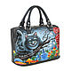 Order Bag 'Cheshire vacation'. Pelle Volare. Livemaster. . Valise Фото №3