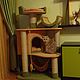 House for cats Inspiration buy. Available in size. Scratching Post. Workshop for dogs and cats. My Livemaster. Фото №5