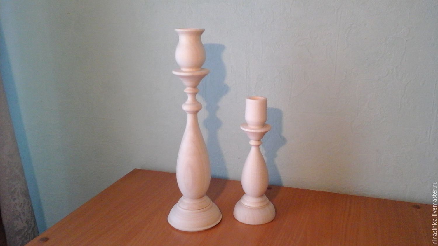 Подсвечники Из Дерева Фото