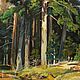 Reproducción de la pintura 'Ship Grove', copia de I. Y. Shishkin. Pictures. ArtLiubetskaya. Online shopping on My Livemaster.  Фото №2