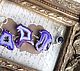 Bracelet with purple Agate, Bead bracelet, Pushkino,  Фото №1