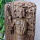 Zeus, a statuette made of wood. Figurines. DubrovichArt. Online shopping on My Livemaster.  Фото №2