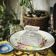 The Emperor's Noon. Fruit dish. 1876 France. Decorative vintage plates. Antik Boutique Love. Интернет-магазин Ярмарка Мастеров.  Фото №2