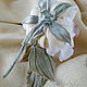 Handmade rose brooch-Buff Beauty brooch fabric flower. Brooches. LIUDMILA SKRYDLOVA (flower glade). My Livemaster. Фото №6