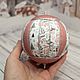 Набор елочных игрушек "Шар и сердце". Елочные игрушки. Таня Приходько. Интернет-магазин Ярмарка Мастеров.  Фото №2