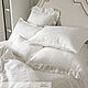 Order Linen bed linen with voluminous embroidery. Linenburg. Livemaster. . Bedding sets Фото №3