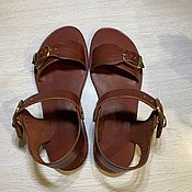 Обувь ручной работы handmade. Livemaster - original item sandals: Women`s sandals. Handmade.