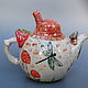 Fairy-tale house Teremok Teapot. Teapots & Kettles. Mila. My Livemaster. Фото №5