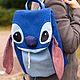 Рюкзак Стич из мультфильма Лило и Стич, Рюкзаки, Калининград,  Фото №1
