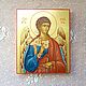 Икона Ангела Хранителя, рукописная икона, Иконы, Санкт-Петербург,  Фото №1
