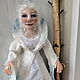 Author's textile doll snow Queen. Interior doll. otradadusi. My Livemaster. Фото №6