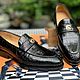Men's loafers, made of genuine crocodile leather!. Loafers. SHOES&BAGS. My Livemaster. Фото №4