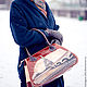 Заказать Саквояж  "Москва-Париж". balagura BAG. Ярмарка Мастеров. . Саквояж Фото №3