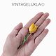 Заказать Винтаж: Винтажная брошь «Tulip/Тюльпан» ORIGINAL BY ROBERT. Vintage Lux LA Sale. Ярмарка Мастеров. . Броши винтажные Фото №3