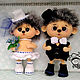 Hedgehogs Molodezhki toy for wedding. Stuffed Toys. sToryToys. My Livemaster. Фото №5