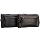Leather clutch bag 'Alvin' (black). Wallets. Russian leather Guild. My Livemaster. Фото №6