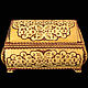 Caja de joyería de beresty con el espejo. Caja de joyería de madera, Box, Tomsk,  Фото №1